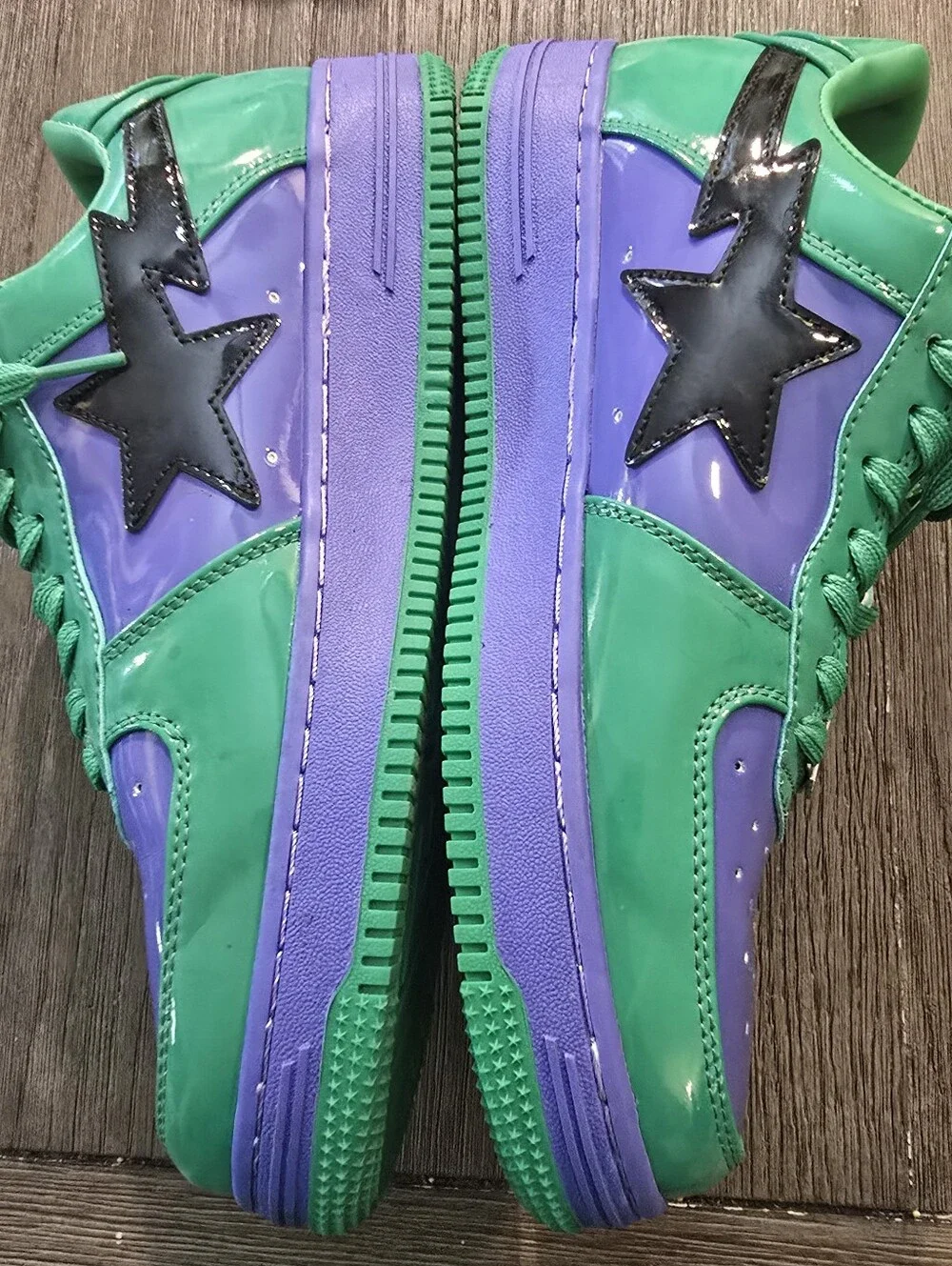 A Bathing Ape Sz. 10 Marvel/hulk Athletic Sneakers